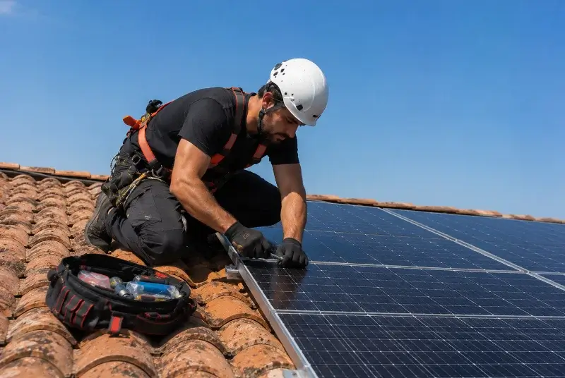 Maintenance et monitoring de panneaux solaires à Bray-Dunes
