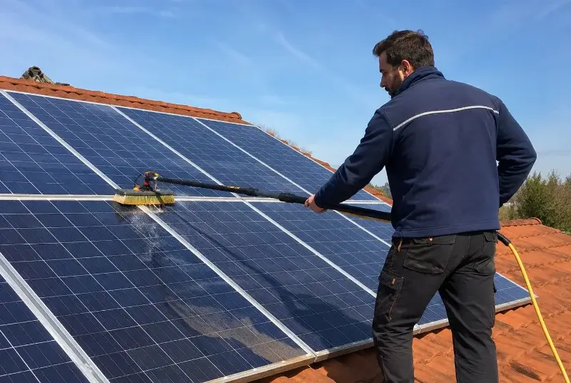 Nettoyage et entretien de panneaux solaires à Bray-Dunes